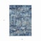 Homeroots 9' X 12' Navy Blue And Denim Blue Striped Washable Indoor Outdoor Area Rug 609562 - alternate 8