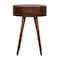 Homeroots 22" Chestnut Solid Wood One Drawer Nightstand 651496 - alternate 9