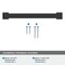 Amerock Appoint 6-5/16 inch 160mm Center-to-Center Matte Black Cabinet Pull BP37360FB - alternate 4