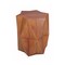 Homeroots 24" Brown Solid Wood End Table 579297 - alternate 5