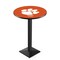 Holland Bar Stool Co 36" Blk Wrinkle Clemson Pub Table, 36" dia. Top L217B3636Clmson - alternate 1