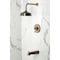 Kingston Brass Single-Handle Pressure Balanced Tub and Shower Faucet, Antique Brass KB6333PL - alternate 3