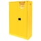 Securall Paint Storage Cabinet, 60 Gallon, 5 Shelves, 43 in W x 65 in H x 18 in D, Red P260 - alternate 2