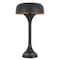 Homeroots 22" Black Metal Two Light Novelty USB Table Lamp With Black Dome Shade 524741 - alternate 3