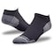 My-T-Tuff My-T-Sport Men's No Show Socks - Black, 4PK MTY782 QU - alternate 5