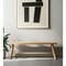 Homeroots 56" Natural Distressed Solid Wood Live Edge Bench 606743 - alternate 7