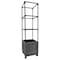 City Pickers 44 in. H X 10.75 in. W X 10.75 in. D Resin Trellis Tower Garden Bed Charcoal 2323D - alternate 1