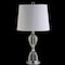 Jonathan Y Aubrey 24" Crystal LED Table Lamp, Clear, 2PK JYL2045A-SET2 - alternate 8