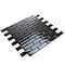 Apollo Tile Black 11.9 in x 11.9 in Glass Glossy Floor and Wall Mosaic Tile 4.92 sqft/case, 5PK APLBR88091A - alternate 13
