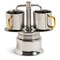 Kings County Tools Double Spout 2 Cup Coffee Maker Stainless Steel Stovetop Espresso Maker Italian Coffee Machine GW39A03-06 - alternate 8