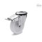 Elesa 450700 Monolithic castor wheels steel bracket Technopolymerng plate bracket and centre 450700 - alternate 1