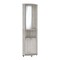 Homeroots 75in Gray Wood Corner Bar Cabinet With Two Doors 552291 - alternate 1