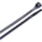 Gardner Bender Cable Tie, 14 in L, 4 in Max Bundle Dia., Black, Nylon 6/6, 75 lb Strength 46-315UVB - alternate 1