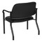 Office Star Big and Tall Guest Chair in Black Faux Leather with soft PU Arms, Sturdy Black Metal Chair 55051B-U6 - alternate 6