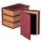 Vintiquewise Set of 4 Vintage Book Design Decorative Boxes - Wedding Card Boxes, Keepsake Boxes, Craft QI003691.P.4 - alternate 6