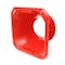 Deejay Led 6.5-in Speaker Despacito Midrange Diffuser Horn w/ Exponential Flare in Red TBHDIF6RED - alternate 1