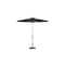 Treasure Garden 9 ft Patio Umbella, aluminum, fiberglass ribs, outdoor, Coal UM840-SS 5489 Coal - alternate 1