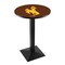 Holland Bar Stool Co 36" Blk Wrinkle Wyoming Pub Table, 36" dia. Top L217B3636Wymng - alternate 1