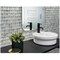 Apollo Tile Could Gray 11.3 in x 11.3 in Glass Glossy, Matte Floor and Wall Mosaic Tile 4.43 sqft/case, 5PK APLJP88311A - alternate 5