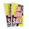 Signmission Car Audio Sale, Plastic Signs Only 24 Inch x 36 Inch, Corrugated Plastic, 2PK CSB-2436-2PACK-Car Audio Sale - alternate 1