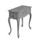 Homeroots 25" Gray Solid And Manufactured Wood Rectangular End Table With Drawer 488956 - alternate 5
