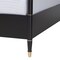 Baxton Studio Tamra Four-Poster Platform Bedroom Set, King, Black 264-14390-14389-14388-14387-ZORO - alternate 7