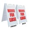 Signmission Warehouse For Lease, A-Frame & 2 Decals Installed, Heavy-Duty Plastic Frame SBHD-D-2436-Warehouse For Lease - alternate 4