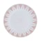 Ultra By Gibson Piper Point 12 Piece Opal Glass Dinnerware Set in White With Red Accents 138950.12 - alternate 3