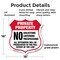 Signmission Private Property Shield Sign No Soliciti, 18 Inch X 18 Inch, Plastic Sign SHI-P-18-451 - alternate 3