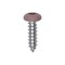 Auveco 6 x 1/2in Tan Painted Square Drive Pan Head Tapping Screw, 100PK 25356 - alternate 1
