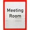 Tarifold Magneto Adhesive Picture Frame, Red, PK2 P18670 - alternate 1