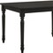 Homeroots 48" Black Solid Wood Dining Table 517757 - alternate 4