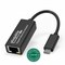 Plugable Technologies PLUGABLE USB C ETHERNET ADAPTER, FAST AND RELIABLE GIGABIT CONNECTION, COMPATIBL USBC-E1000 - alternate 1