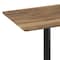 Flash Furniture Commercial 30x24 Natural HPL Tabletop with Black Table Height RD Base ST-REC2430-NAT-TR18-GG - alternate 5