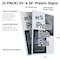 Signmission We Fix Iphones Ipods Ipads, Plastic Signs Only 24 Inch x 36 Inch, Corrugated Plastic, 2PK CSB-2436-2PACK-WeFixIphonesIpodsIpads - alternate 2
