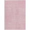Homeroots 9' X 12' Pink And Ivory Geometric Washable Indoor Outdoor Area Rug 600772 - alternate 6