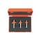 Cmt ROUNDOVER SET R=1/4in - 3/8in - 1/2in S=1/4in (3-PCS.) 838.001.11 - alternate 1