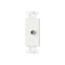 Leviton Wallplate, Plastic, White, Flush Mounting 40681-00W - alternate 2