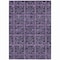 Homeroots 10' X 14' Purple Plum And Charcoal Medallion Washable Indoor Outdoor Area Rug 589313 - alternate 6