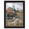 Homeroots The Old Tractor 1 Black Framed Print Wall Art 416124 - alternate 1