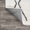 Jonathan Y Catala Moroccan Diamond Shag White/Gray 2 ft. x 10 ft. Runner Rug MOH405A-210 - alternate 5