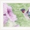 Homeroots Set Of Two Humming Bird 1 and 2 White Framed Print Wall Art, 2PK 408045 - alternate 4