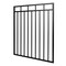 Nuvo Iron 45in Wx46in H Benitoite Gate, 48in W Opening, Self Close Hardware w/Double Side Handle and 2x2 Hinges IBG04546 - alternate 10