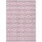 Homeroots 10' X 14' Pink Ivory And Gray Geometric Washable Indoor Outdoor Area Rug 599651 - alternate 6