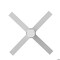 Afx Ross - 52in 4 Blade LED Ceiling Fan - White Finish - Wall Control Type RSSN524LDCWHWH-WS - alternate 4