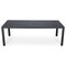 Leisuremod Chelsea Aluminum Outdoor 87in Dining Table, Black CT87BL - alternate 6