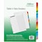 Avery reg AZ Table 'N Tabs Dividers, Multi AVE11677 - alternate 1