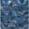 Homeroots 3' X 5' Navy Blue And Sky Blue Abstract Washable Indoor Outdoor Area Rug 587122 - alternate 5