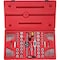 Neiko SAE and Metric Tap and Die Set, Alloy Steel Taps and Dies with Hexagon T-Type Wrench, 76-Piece Set 00908A - alternate 1