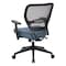 Space Seating 55 Series AirGrid Back Managers Chair, Dillon Blue 5500-R105 - alternate 4